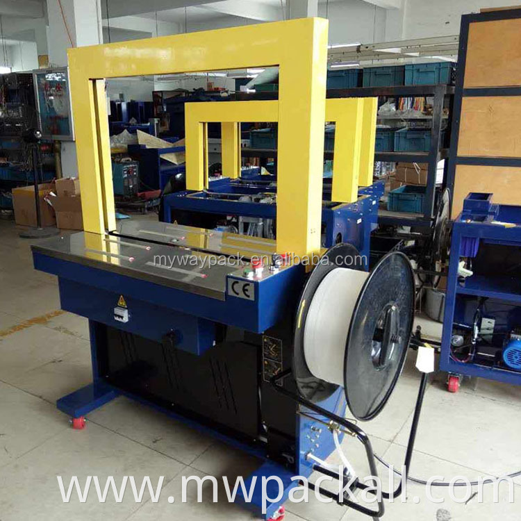 Automatic Box Case Carton Strapping Machine pp strapping band strapping machine